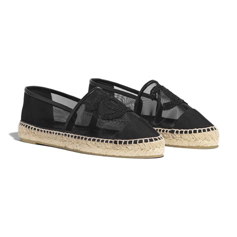 chanel espadrilles zwart|where to buy Chanel espadrilles.